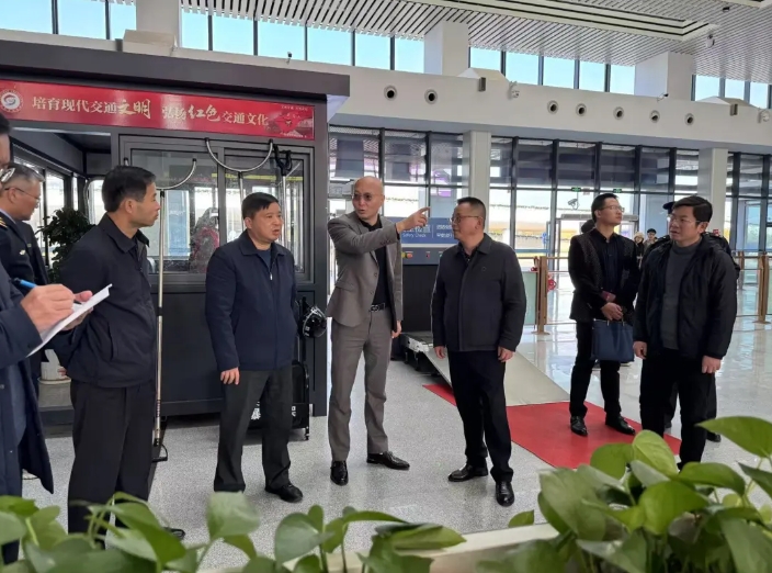 吉安公司：市交通运输局领导督导吉安公司春运安全生产工作